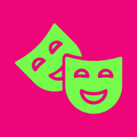B-Hilarious,-B-Free-Awards-Category-Icon-2024,-Pink-Background