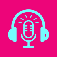 Podcasting,-B-Free-Awards-Category-Icon-2024,-Pink-Background
